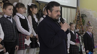 В Гимназии г.Калинковичи состоялось праздничное Рождественское мероприятие