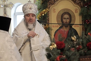 Рождественское поздравление епископа Туровского и Мозырского Леонида