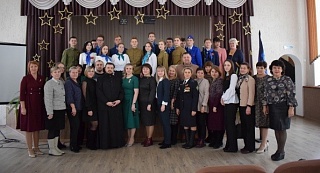 Представители Туровской епархии посетили Гимназию №1 им. Ю.А. Гагарина г. Клинцы, Брянской области