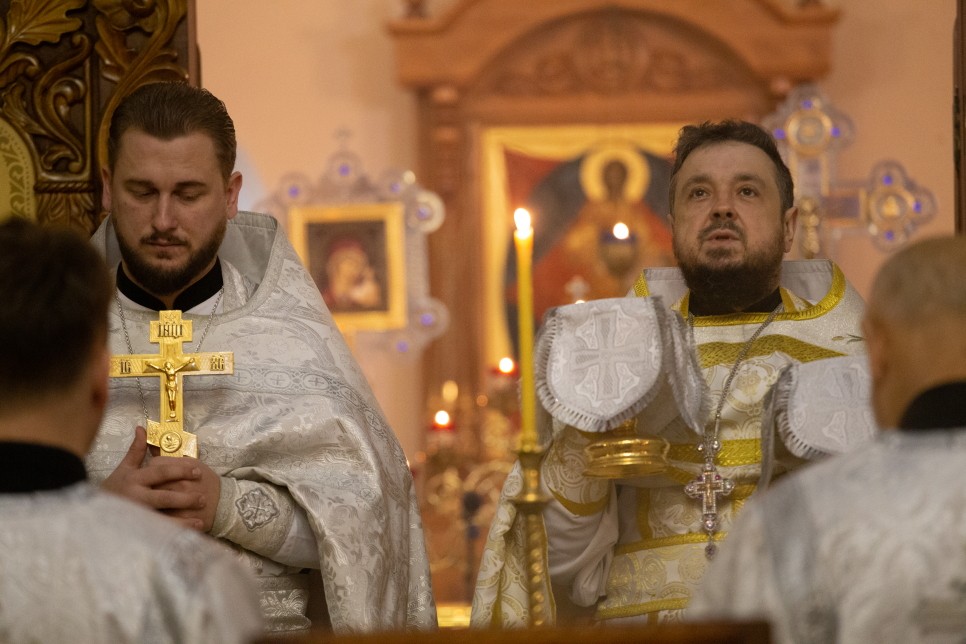 Богослужение в день памяти святителя Тихона, Патриарха Московского и всея Руси
