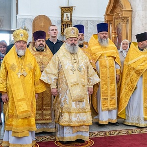 Епископ Леонид принял участие в торжествах в Могилеве в день памяти святителя Георгия (Конисского)