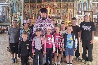 Паломническая поездка школьников из Стреличева в Свято-Покровский монастырь г.Хойники