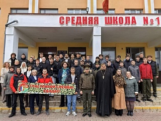 Благочинный Калинковичского округа принял участие в мероприятии по случаю Дня призывника