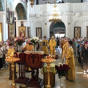 Архиерейское Богослужение в праздник святого пророка Божия Илии
